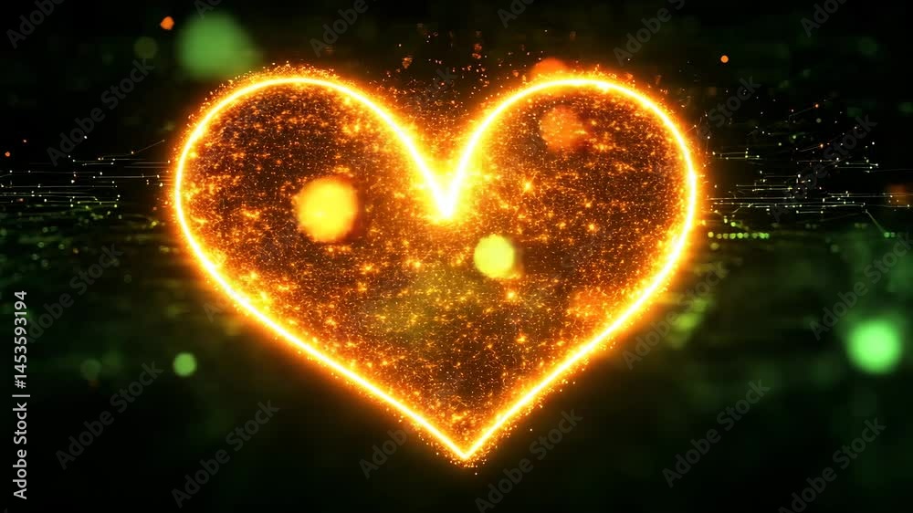 heart of hearts, yellow pink blue green purple orange 
