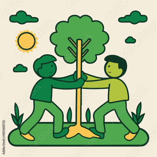 Creative vector designs for International Friendship Day featuring best friends, heartwarming moments, friendship bands, selfies, and shared joy, using bright and solid color illustrations.