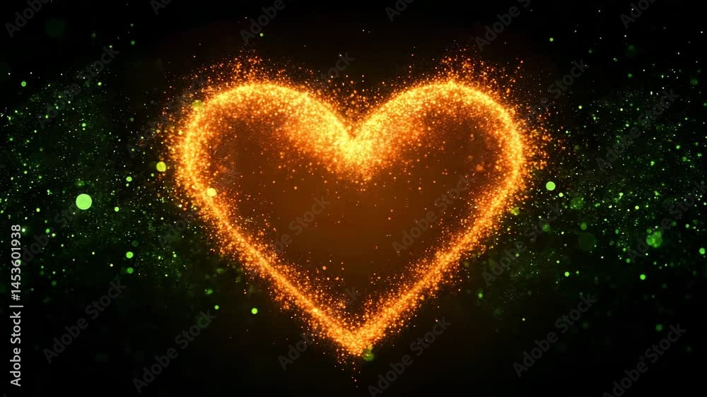 heart of hearts, yellow pink blue green purple orange 