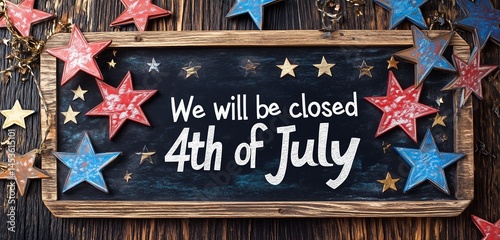 Chalkboard Message 