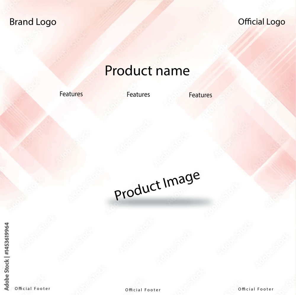 Fototapeta premium This is a product poster. You can use it for your official work by adding your preferred product item, product name, official logo, and brand logo as you like.