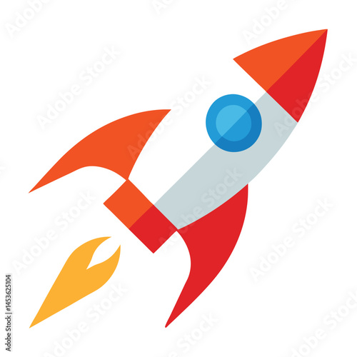 Space Rocket Graphic