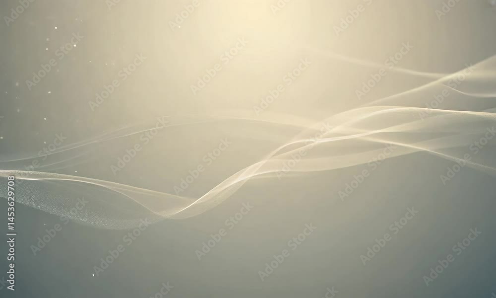 abstract light background with waves