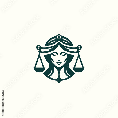 Roman lady logo