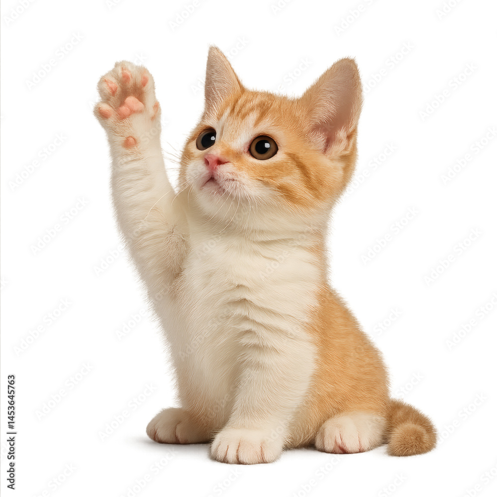 Playful Munchkin Kitten