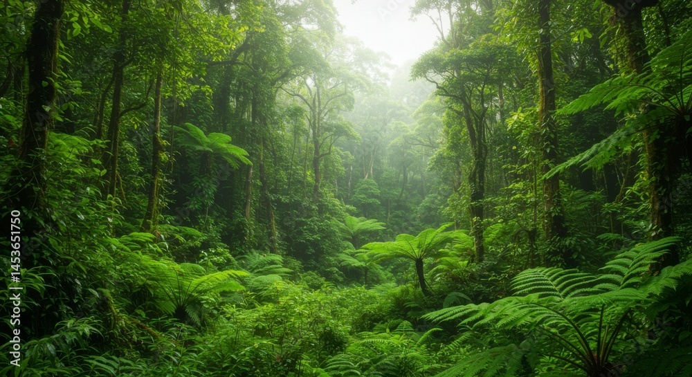 Obraz premium Lush rainforest