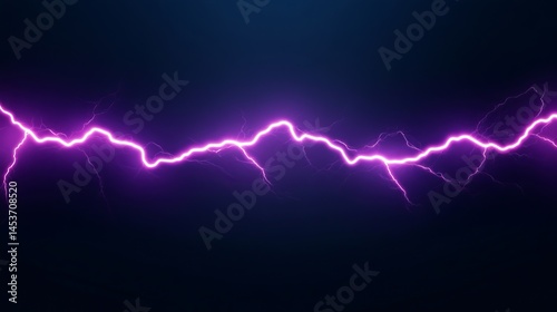 Purple electric pulse sears across midnight abyss, channeling futurism, Sci-Fi Day energies, and Celtic lightning folklore