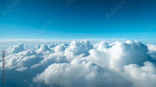 Ethereal cloudscape under a cerulean sky, reminiscent of Aether Exploration Day, celebrating mythology and skyward musings