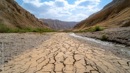 Cracked earth whispers secrets of ancient arid resilience, echoing Desertification Days call for sustainable water practices