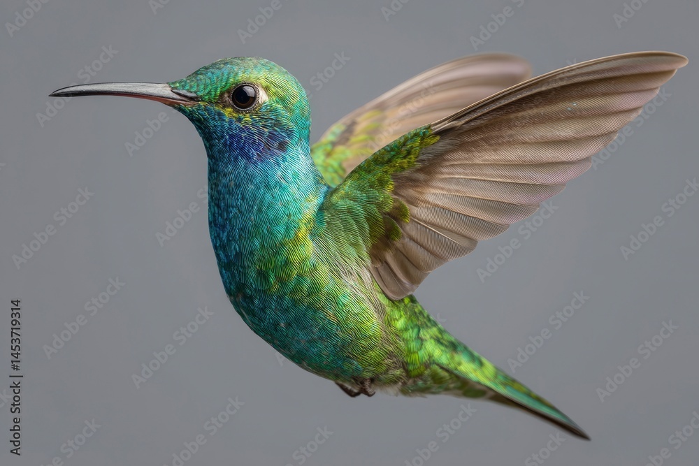 Fototapeta premium Hummingbird in Flight