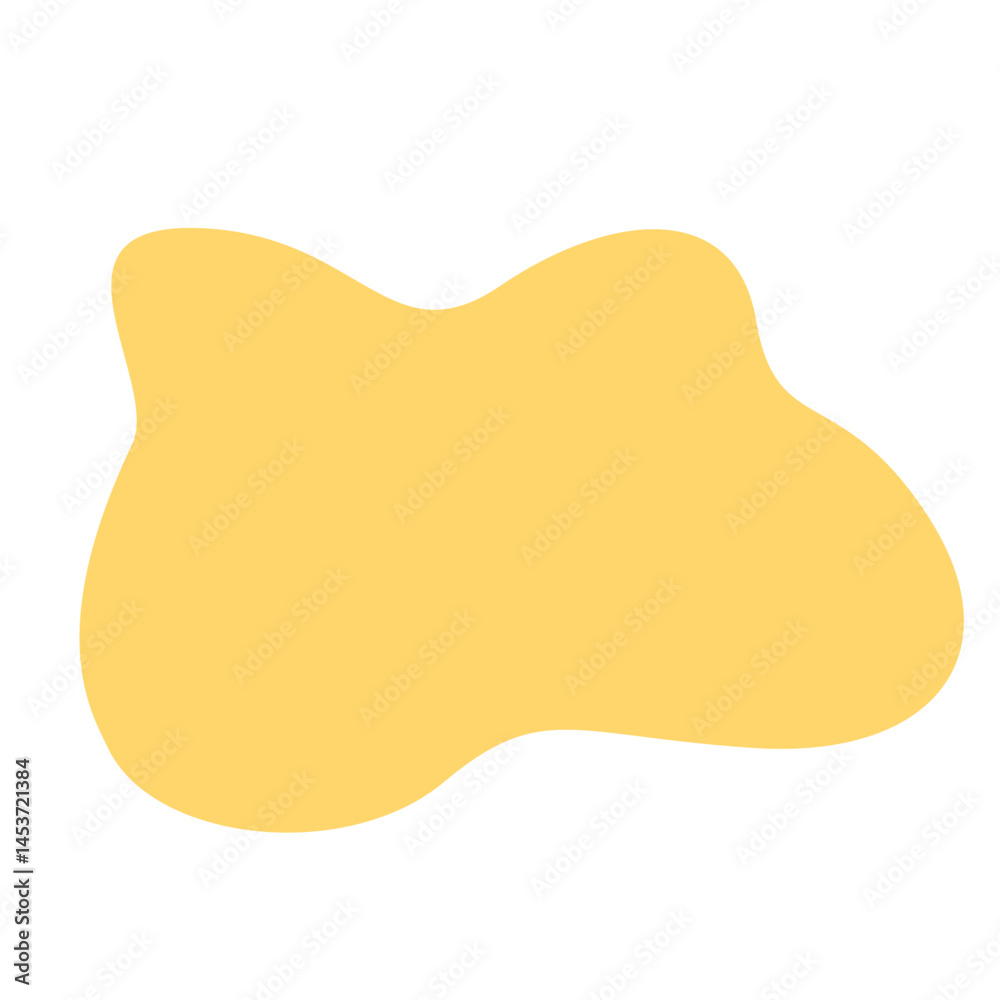 A bright yellow abstract shape with smooth, rounded edges. Its playful form and vibrant color enhance modern and artistic designs. A bright yellow abstract shape with smooth, rounded edges. Its playful form and vibrant color enhance modern and artistic designs.