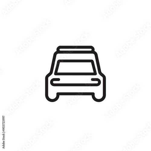 Ultra Fast Charger icon for electric vehicles, modern technology