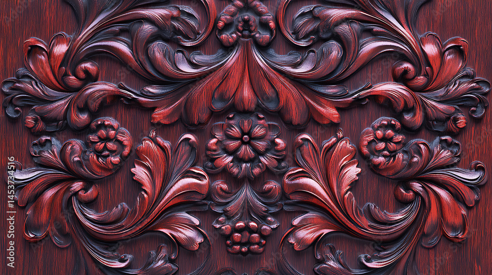 Luxurious rosewood background Luxurious rosewood background