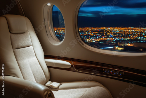 Luxurious Emirates first class seat showcasing recline feature, soft leather, and built-in amenities.