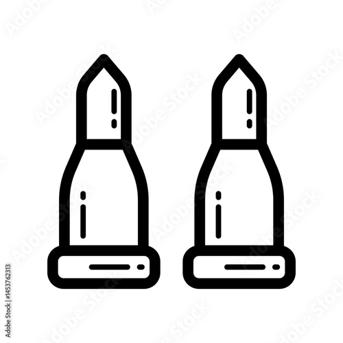 Bullets Lineart