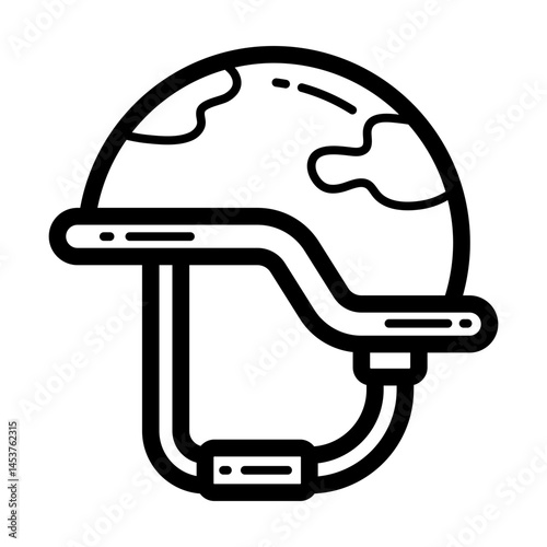 Helmet Lineart