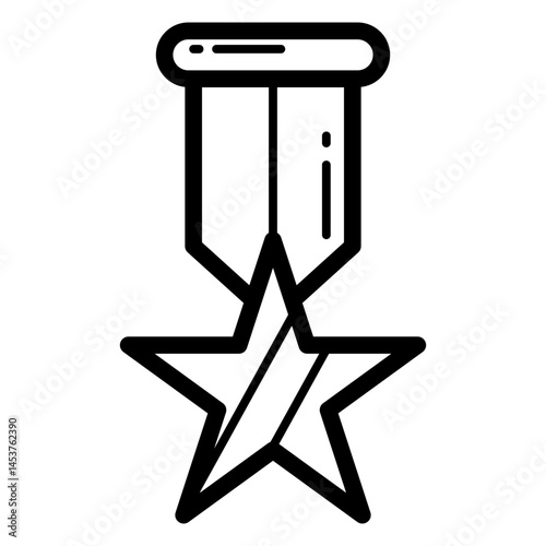 Medal Lineart
