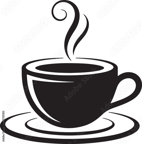 Black and White Coffee Cup Art – Steaming Espresso Trio Illustration"

"Minimalist Coffee Print – Stylish Hot Beverage Wall Art for Kitchen or Café"

"Artistic Coffee Cups with Steam – Monochrome Line