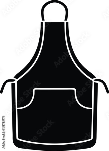 chef s apron on white background 