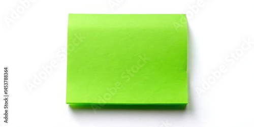 Obraz na płótnie green sticky note with daily tasks, office supply, planning, office supply, planning w salonie