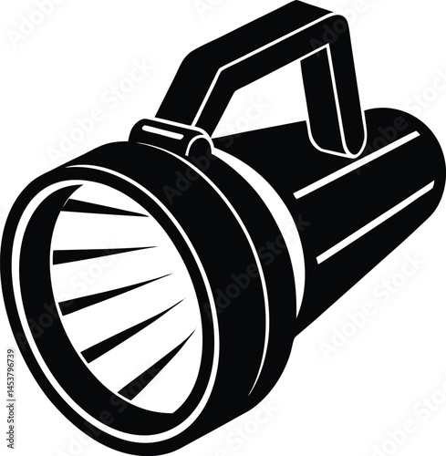 headlamp on white background