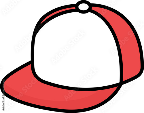 Red baseball cap