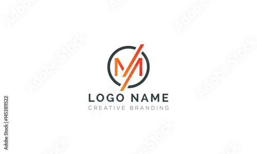 Minimalist M Logo for Branding and Identity.