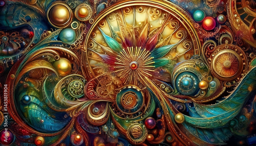 Obraz premium abstract christmas background