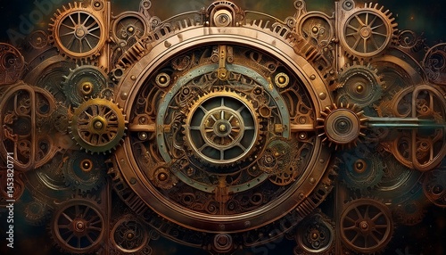 old clock mechanism
