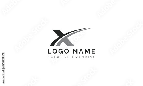 Minimalist X Logo for Branding and Identity.
