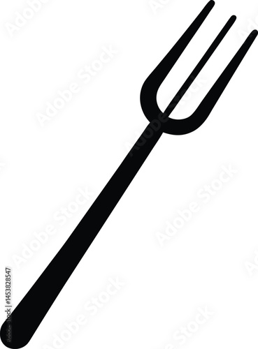 tuning fork on white background 