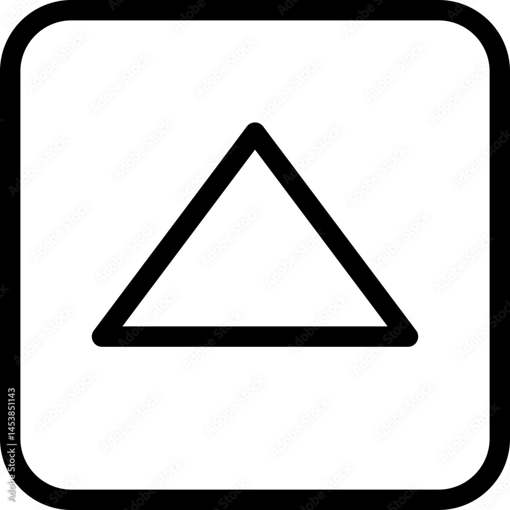 Upper Chevron, Upper Arrow Vector Icon, Lineal Style Isolated Vector Icon. Upper Chevron, Upper Arrow Vector Icon, Lineal Style Isolated Vector Icon.
