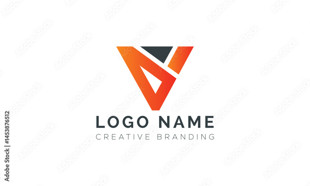 Minimalist V Logo for Branding and Identity. Minimalist V Logo for Branding and Identity.