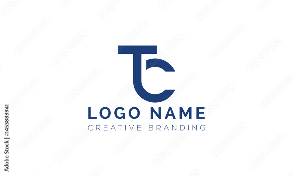 Minimalist TC Logo for Branding and Identity. Minimalist TC Logo for Branding and Identity.