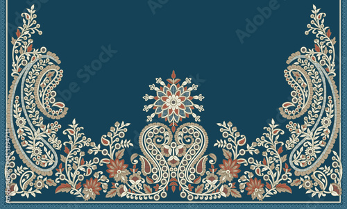 ornamental round lace pattern