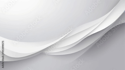 Abstract white and gray color  Gradient Background