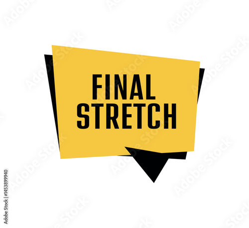 final stretch text	