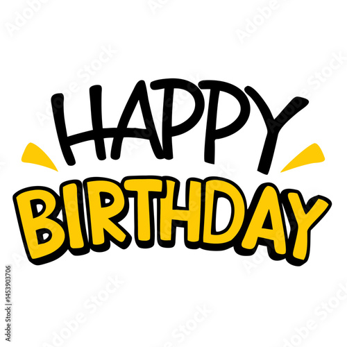 Happy Birthday Vector