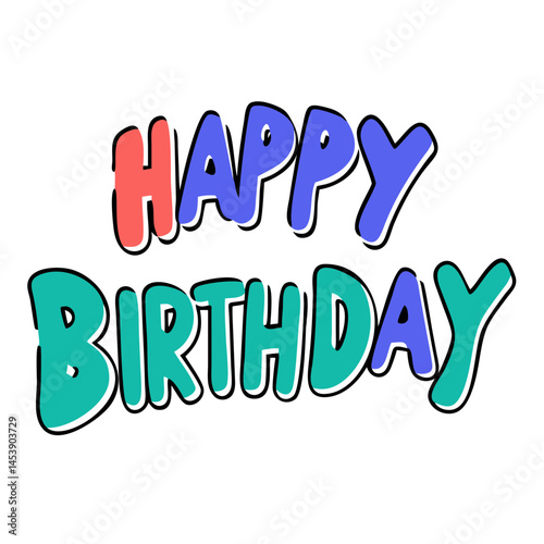 Happy Birthday Vector