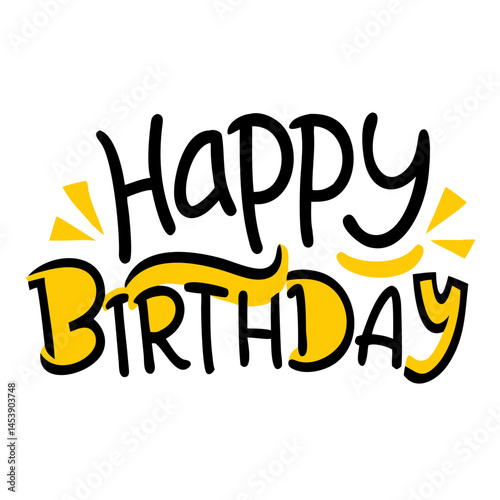 Happy Birthday Vector