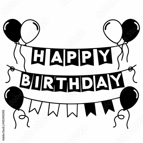 Happy Birthday Vector