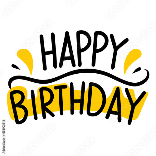 Happy Birthday Vector