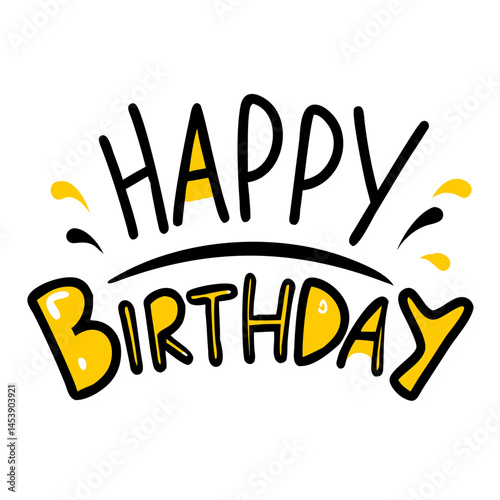Happy Birthday Vector