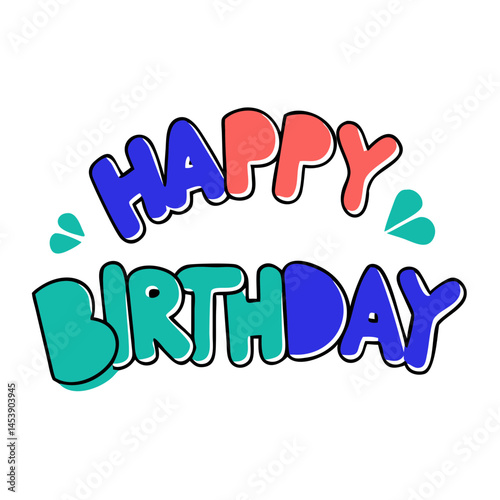Happy Birthday Vector