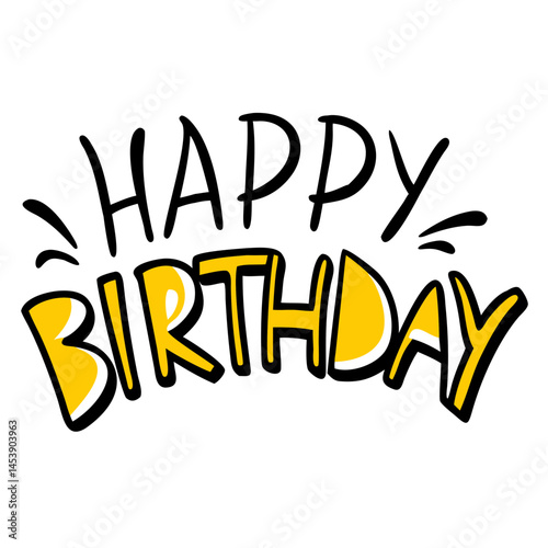 Happy Birthday Vector