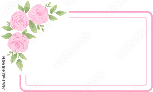 Floral Decorative Frame 