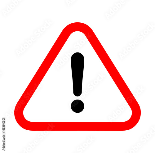 danger signs, warning signs, attention signs, exclamation marks. Danger warning icon