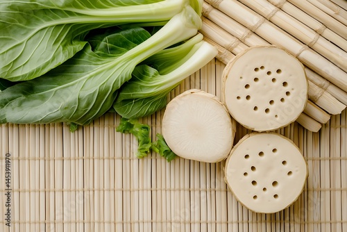 choy vegetables such as bok Asian