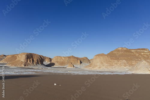 Obraz na płótnie The beautiful landscape of the Agabat Valley, Egypt w salonie