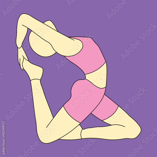 Elegant Backbend Yoga Pose for Flexibility and Strength